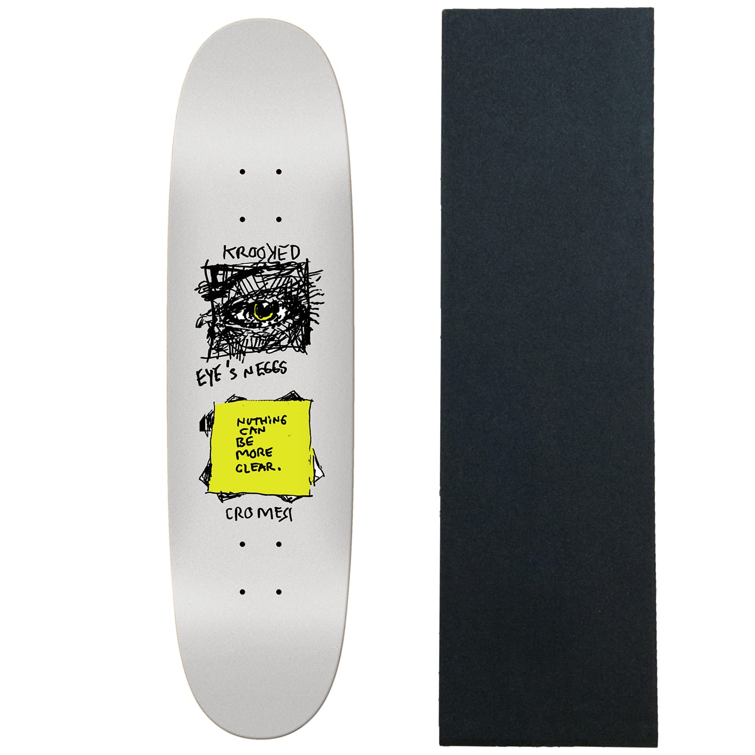 Amazon | Krooked スケートボードデッキ Cromer Eyes N Eggs